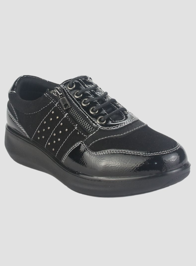 Zapatilla Chalada Mujer Matter-2 Negro Casual-2