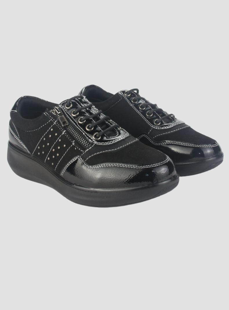 Zapatilla Chalada Mujer Matter-2 Negro Casual-4