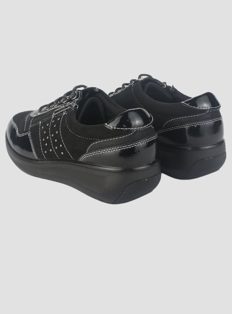 Zapatilla Chalada Mujer Matter-2 Negro Casual-5