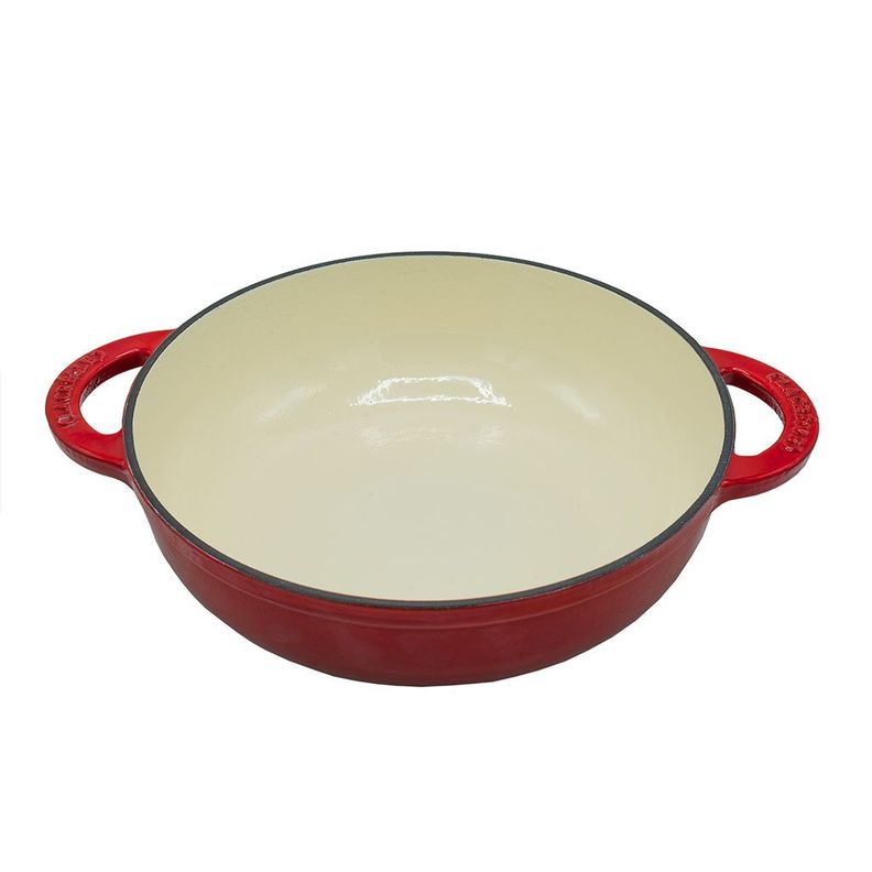 Olla perfil bajo Ø30cm Rouge Rubis-3
