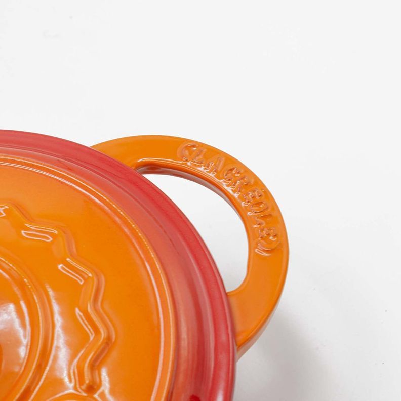 Olla redonda Ø21 cm 3 Lts Topaze Orange-4