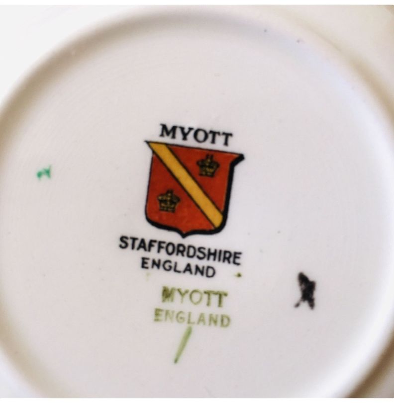Pocillo Myott, Inglaterra (1945-1952)-2