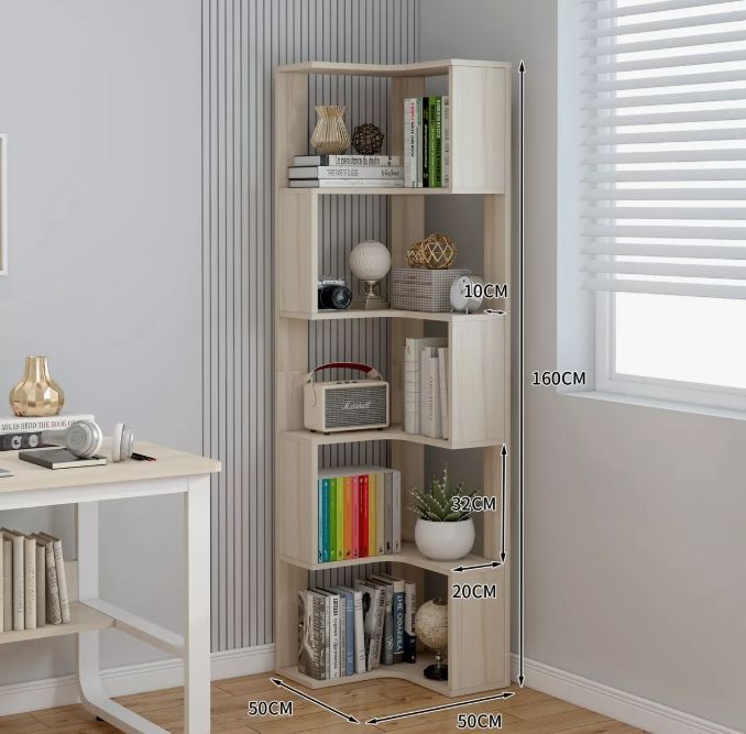 Repisa Organizador Estante Esquinero Living Velador 160*30cm-2