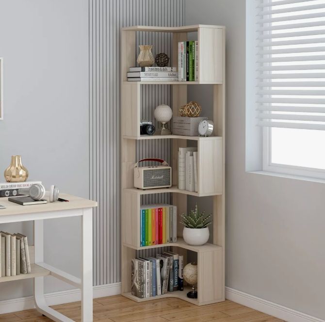 Repisa Organizador Estante Esquinero Living Velador 160*30cm-5