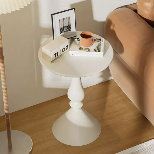Mesa De Centro Lateral Living Vanguardia Metalico 40cm-5