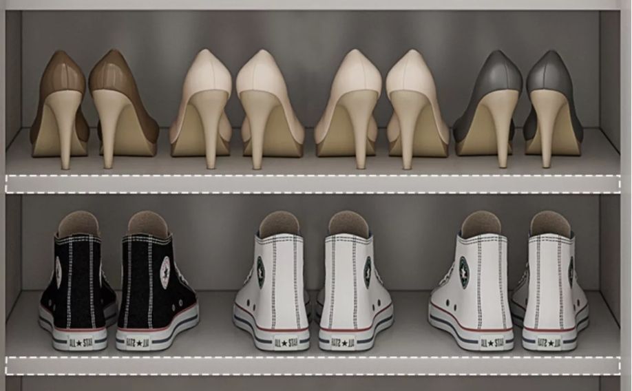 Comoda Hall Zapatero Multifuncional Europeo 120*32*92-6