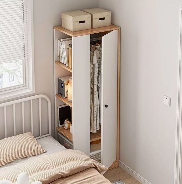 Closet Esquinero Armario Estante Organizador De Ropa -1