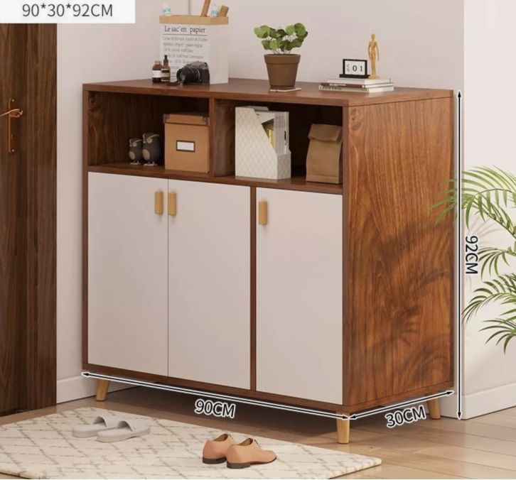 Comoda Vanguardia Velador Zapatero Multiuso Hall Organizador-2