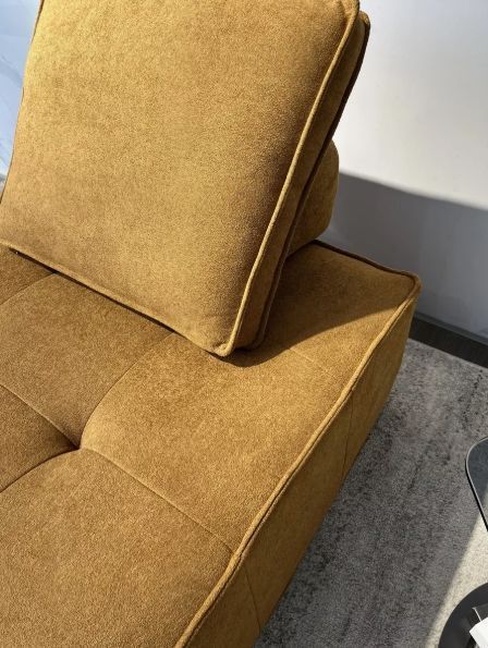 Juego 2 Sofa Modular Individual 85x85x70cm Alta Elasticidad  Diseño de la tela Rayado-6