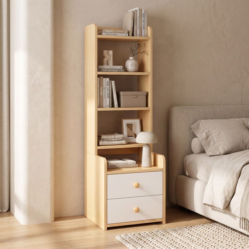 Velador Con Respaldo Alto Moderno Homer Design 128*30*40cm Cafe