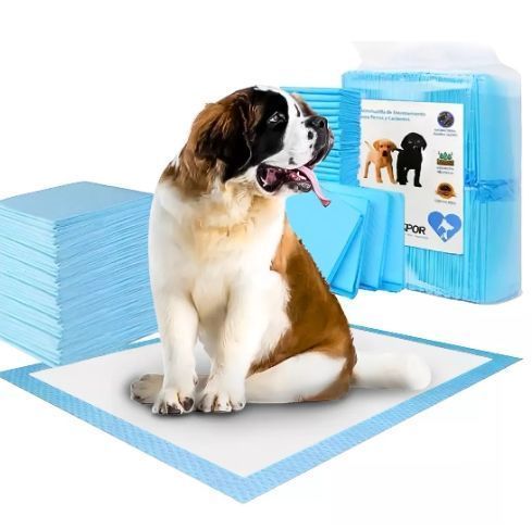100 Pañales Sabanillas Mascotas Perros 60x60 Cm-0