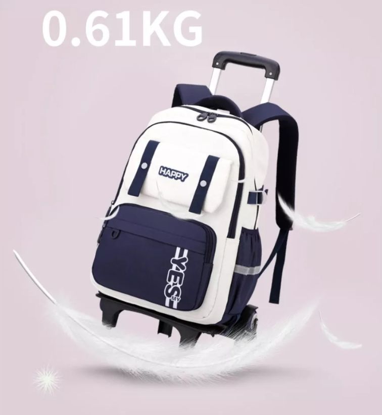 Mochila Escolar Con Ruedas Y Estuche  Homer Outdoor-4