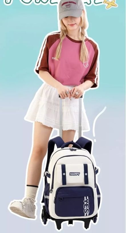 Mochila Escolar Con Ruedas Y Estuche  Homer Outdoor-2