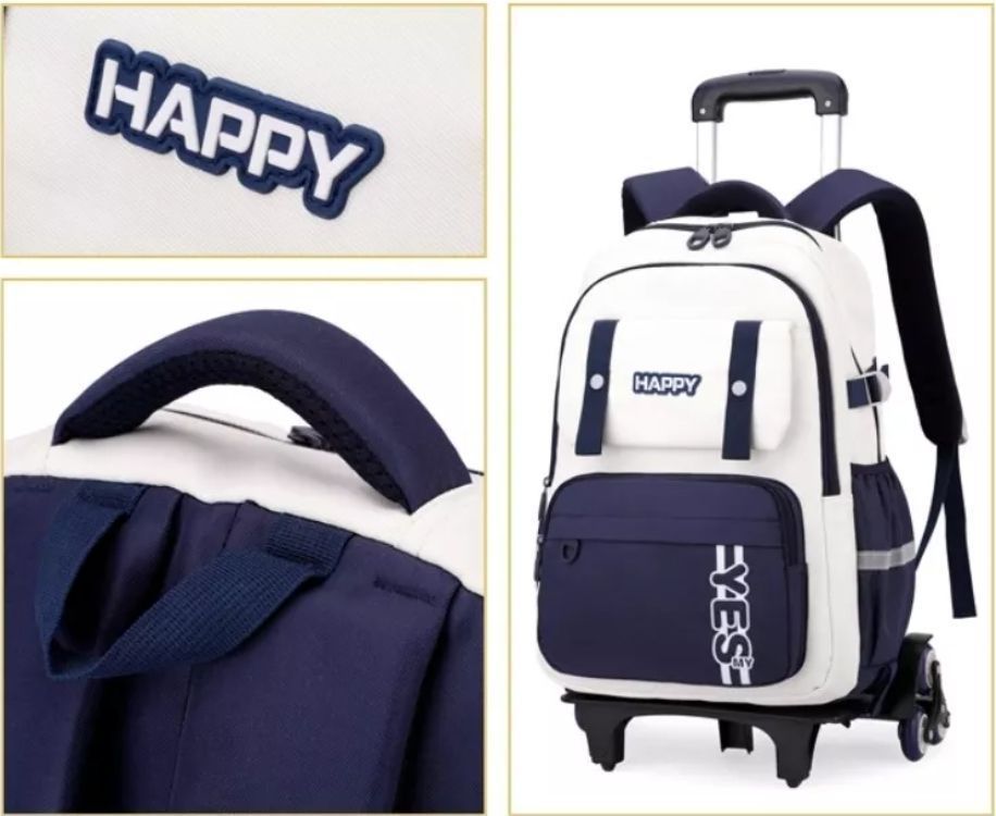Mochila Escolar Con Ruedas Y Estuche  Homer Outdoor-3