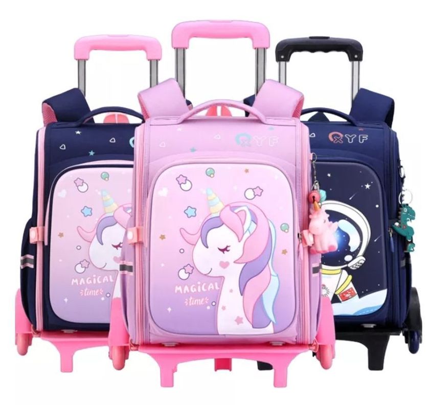 Mochila Escolar Homer Outdoor Con Ruedas Y Compart Notebook-2