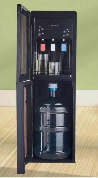 Dispensador De Agua Fría Caliente Con Compresor Bidon Oculto-1