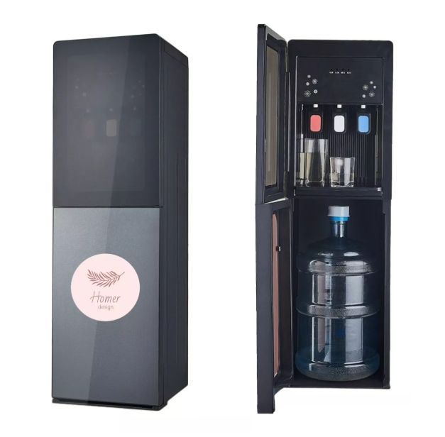 Dispensador De Agua Fría Caliente Con Compresor Bidon Oculto-2