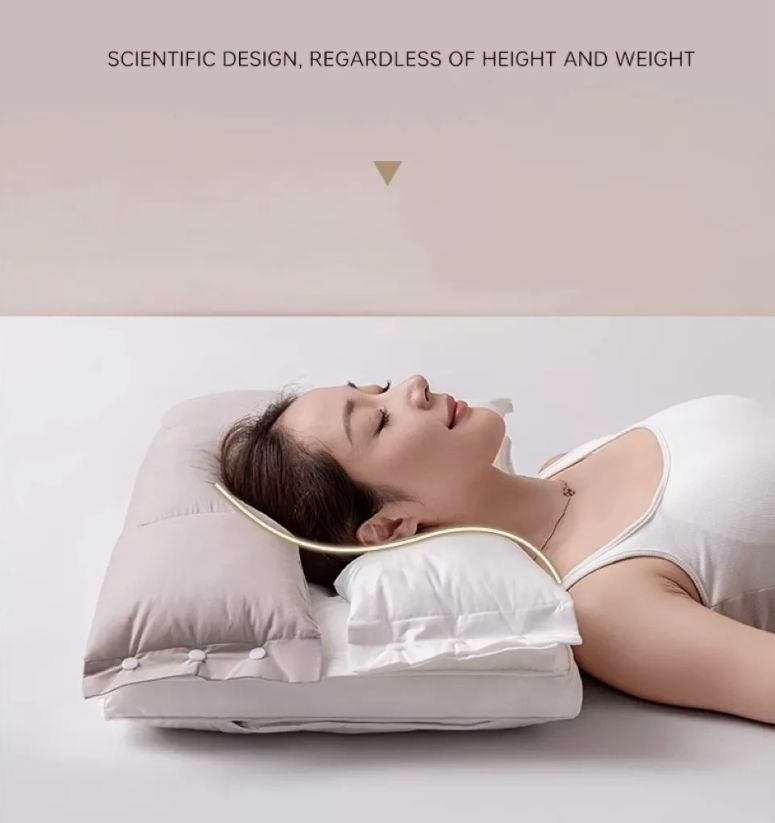 Almohada Ortopédica Ergonómica Cervical Confort Homer-5