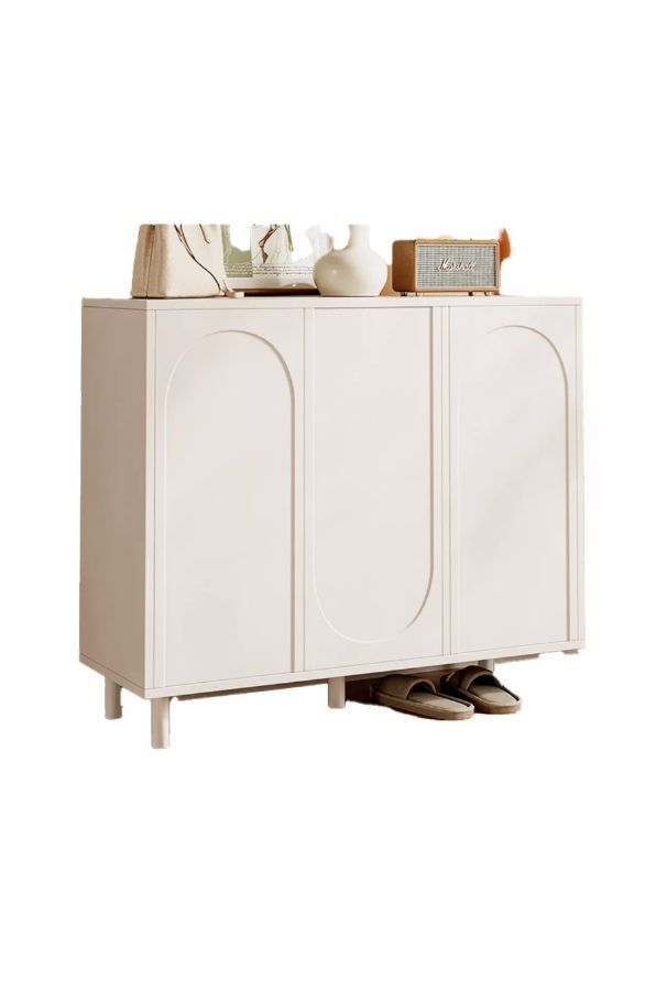 Zapatero Comoda 3 Puertas Repisa Ajustable 120cm De Ancho-0
