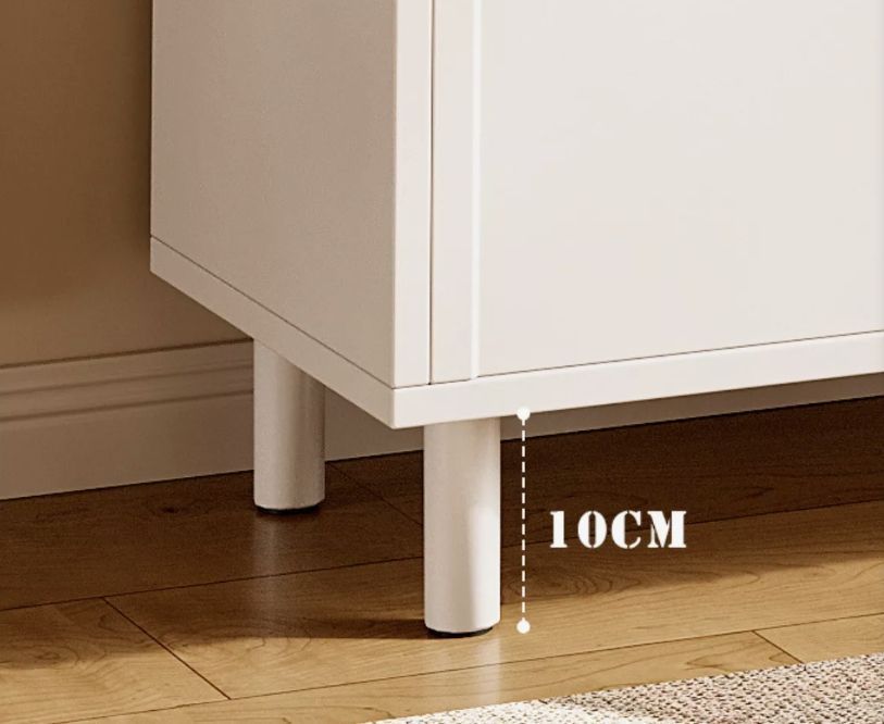 Zapatero Comoda 3 Puertas Repisa Ajustable 120cm De Ancho-6