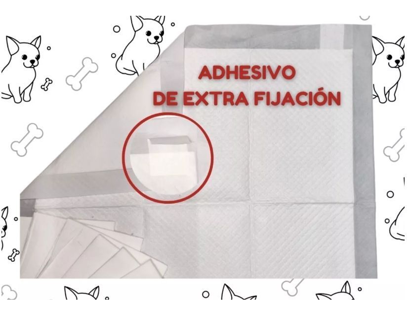 100 Pañales Sabanillas Perro Gato Mascotas 45x60cm M Aroma-1