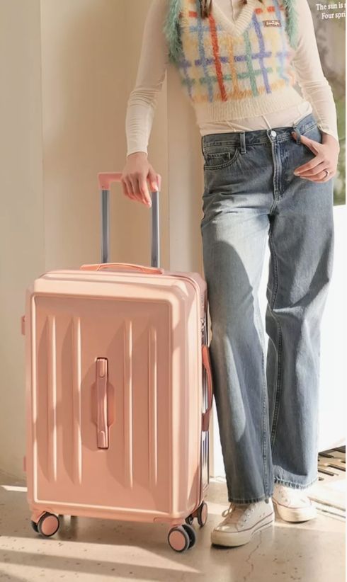 Maleta De Cabina 20 Pulgada Con Porta Vaso Y Puerto Usb-2