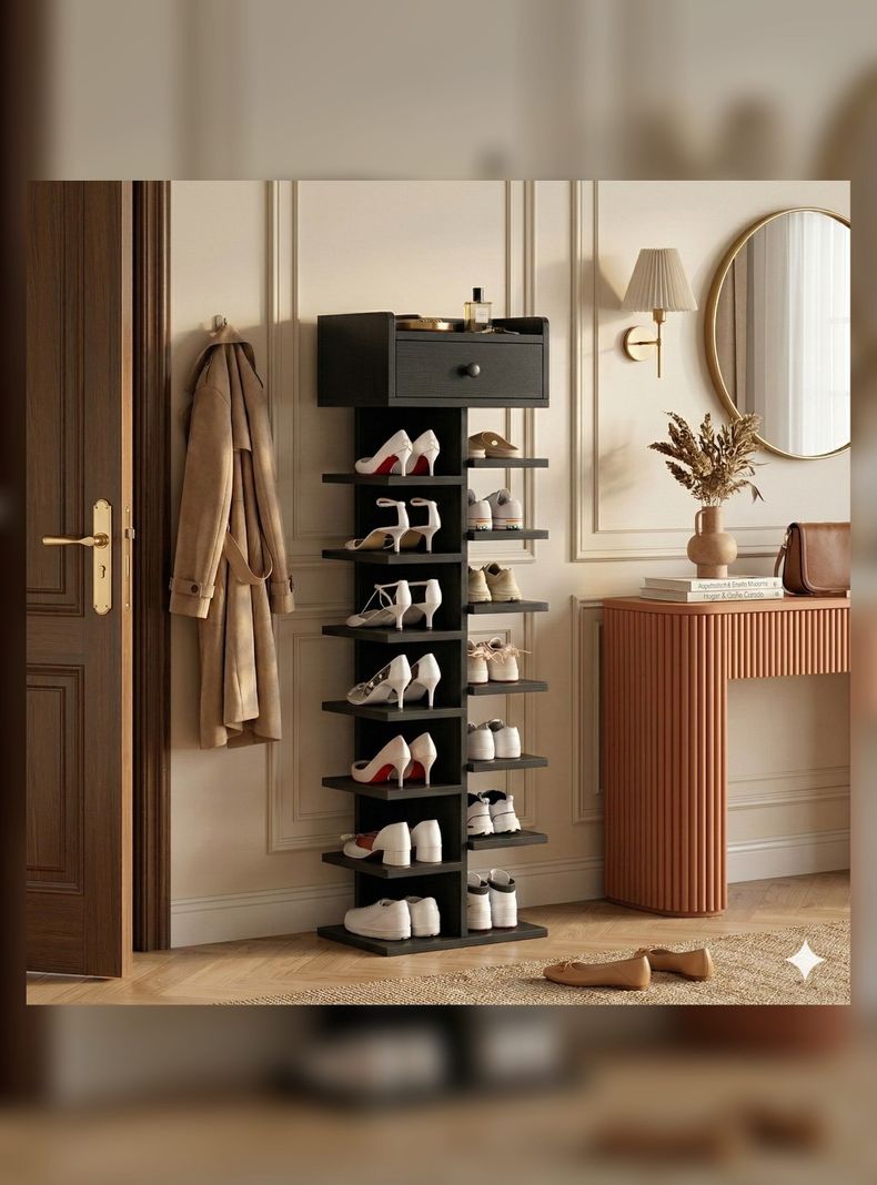 Zapatero Organizador Estante Zapatos 14 Pcs Hall Armario