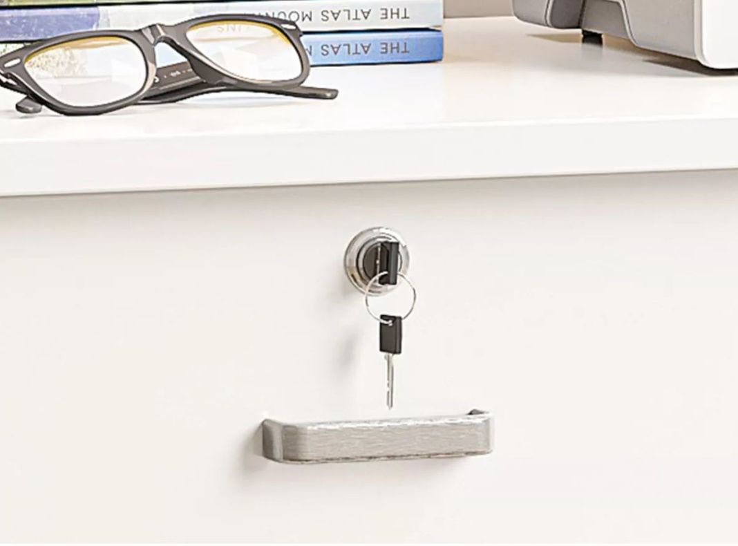 Mueble De Oficina Archivador Gabinete Con Llave Con Rueda-2