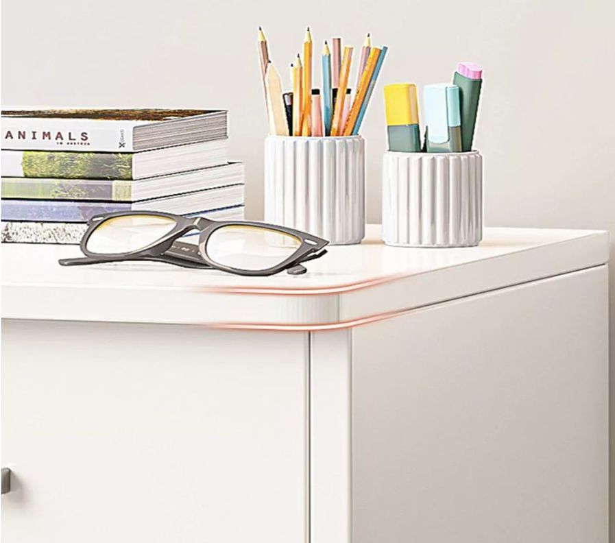 Mueble De Oficina Archivador Gabinete Con Llave Con Rueda-3