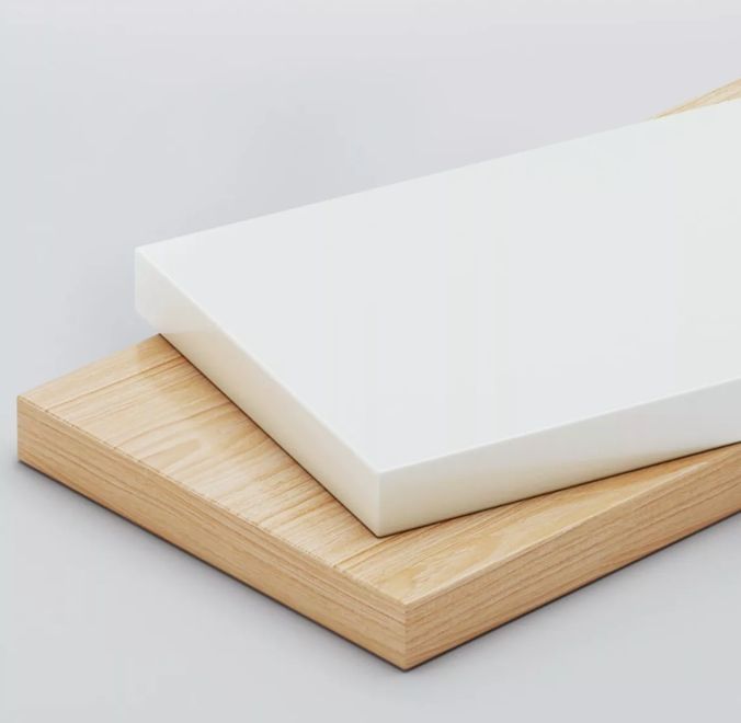 Velador 2 Niveles Con Cajones Bicolor Moderno 45*40*60cm-2