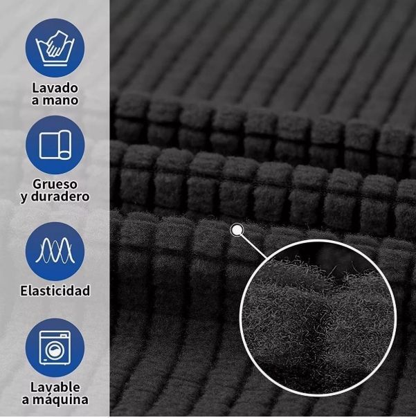 Funda Protectora Para Sofá De 3 Cuerpos Tela Gruesa Premium-6
