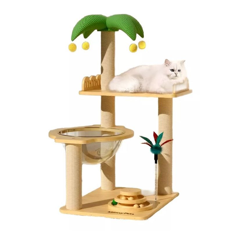 Rascador Para Gatos Cocolumpio Para Gatos De 4 Pisos-0