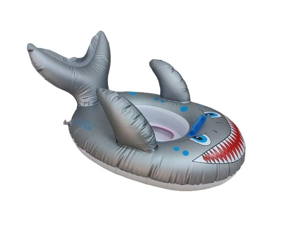 Flotador Bebe Inflable De Tiburón Verano-0