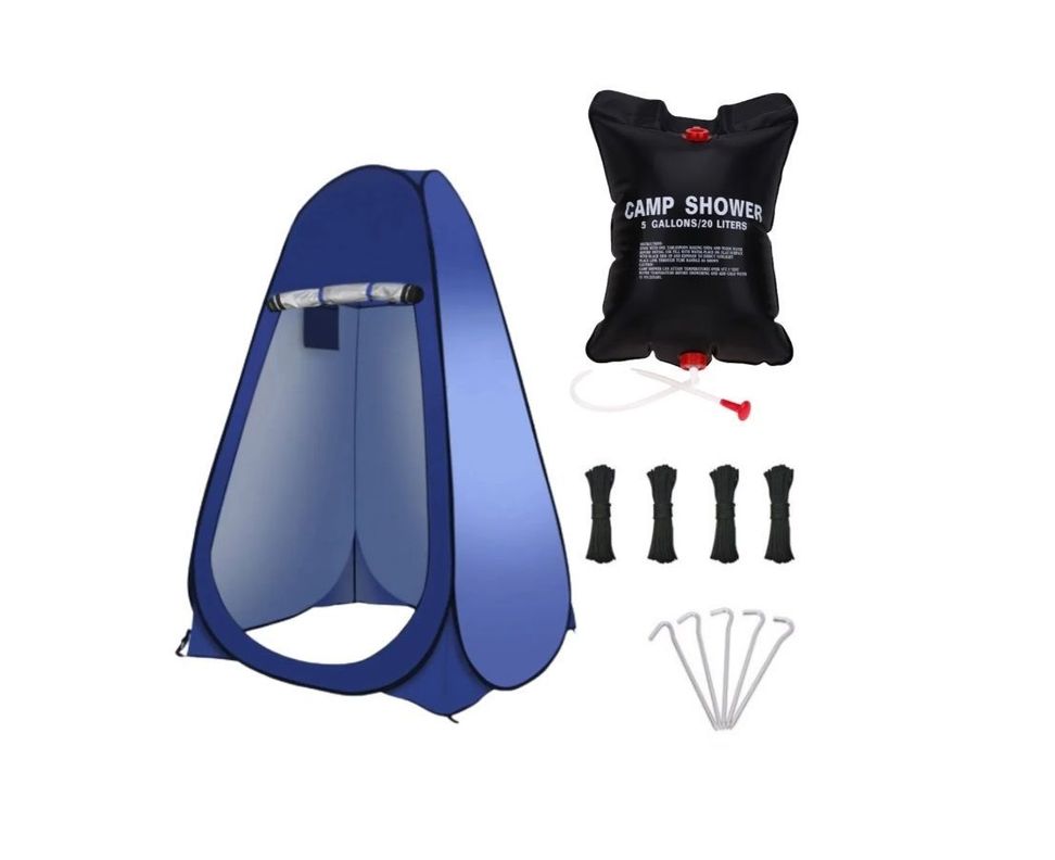 Carpa 1 Persona Baño Vestidor Ducha Solar-0