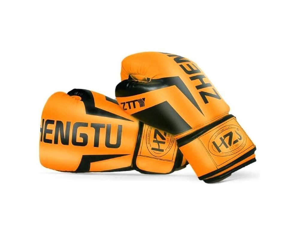 Guante De Box Boxeo Naranja 10 OZ-0