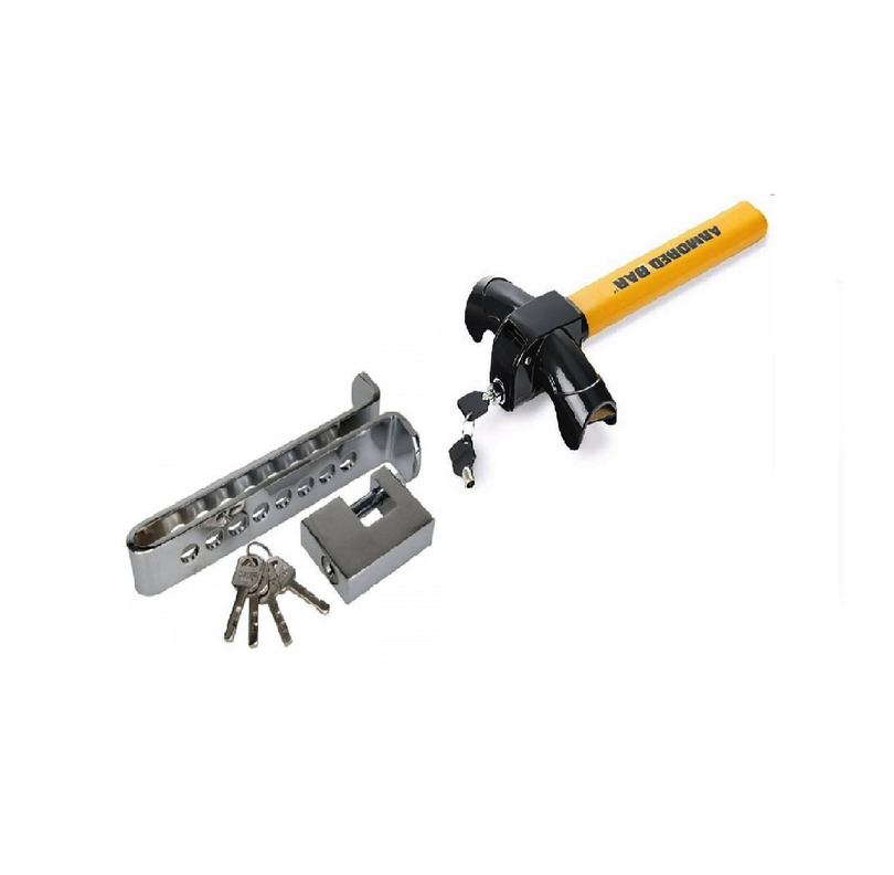 Kit Traba volante + taba pedal con candado-0
