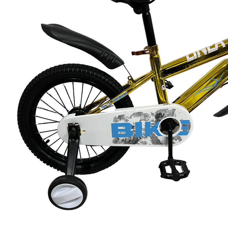 Bicicleta para niños aro 16" con Canasto Colores Metalizados-5