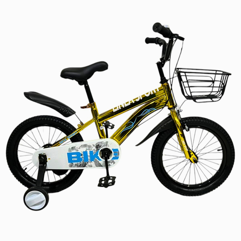 Bicicleta para niños aro 16" con Canasto Colores Metalizados-7