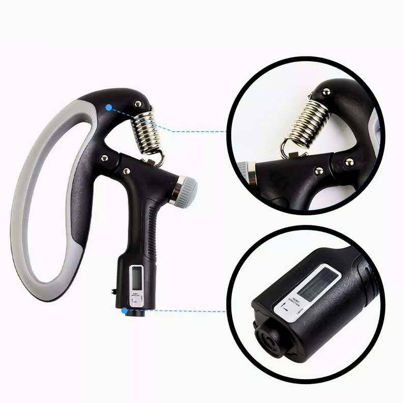 Ejercitador de mano Hand Grip 10 - 100 kg con contador-3