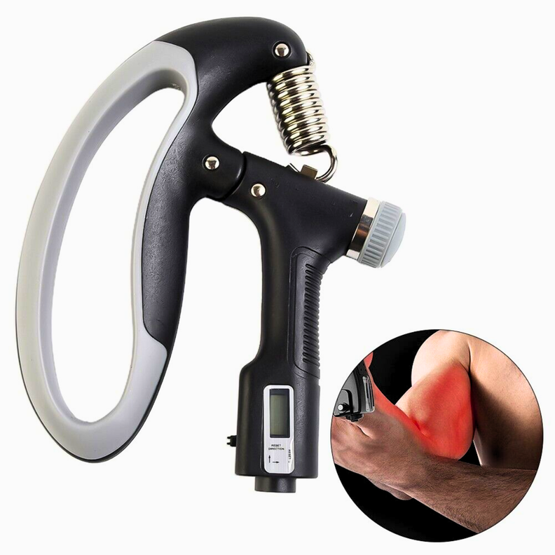Ejercitador de mano Hand Grip 10 - 100 kg con contador-5