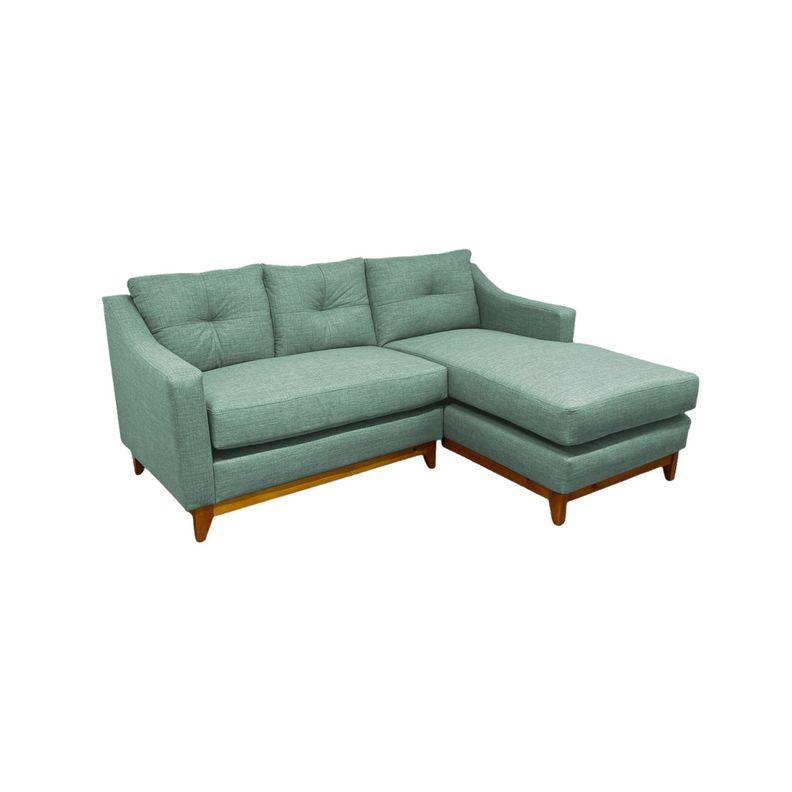 SECCIONAL CARRERA DERECHO CHENILLE VERDE MENTA -4