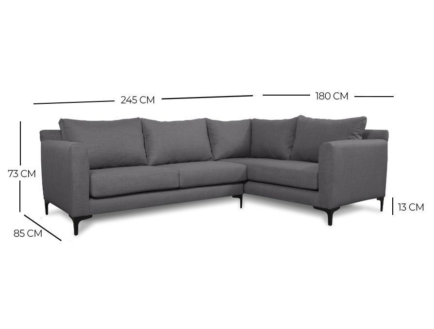 Seccional Alanna Felpa Gris-2