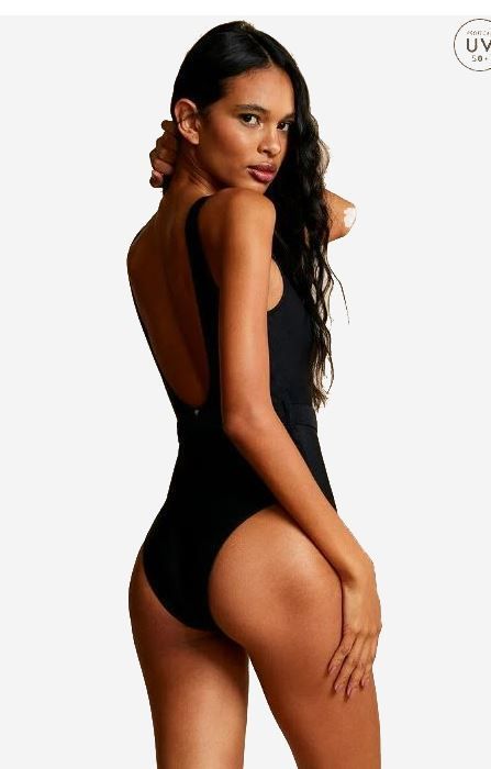Traje de baño preto - negro-1