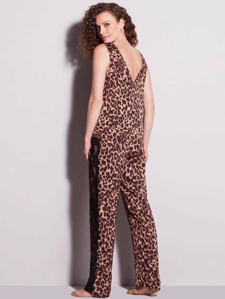 Pijama Largo Animal Print-1