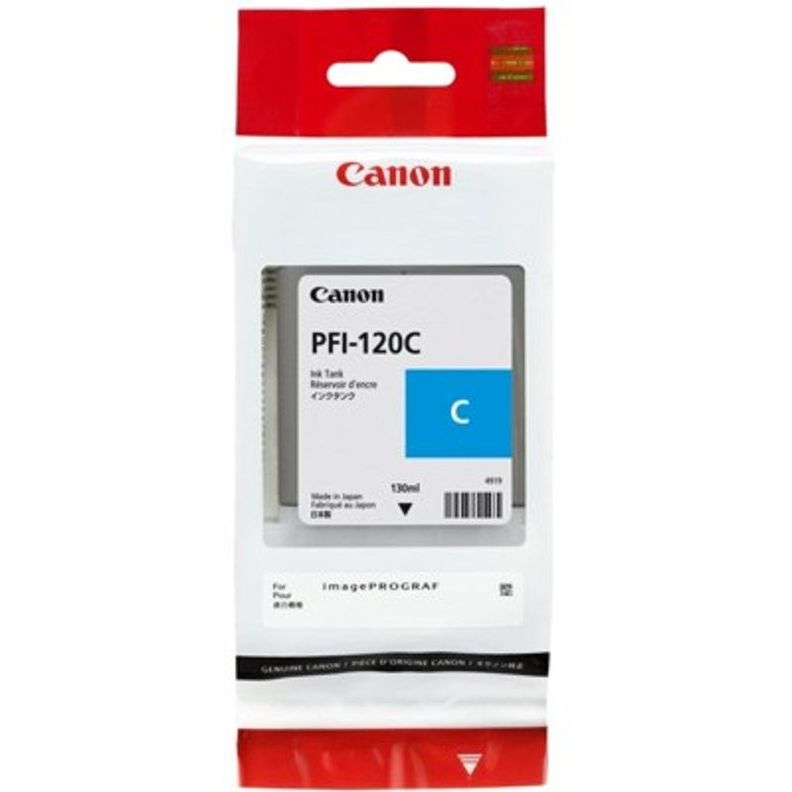 Cartucho de Tinta Canon PFI-120 130ml Cyan 2886C001-0