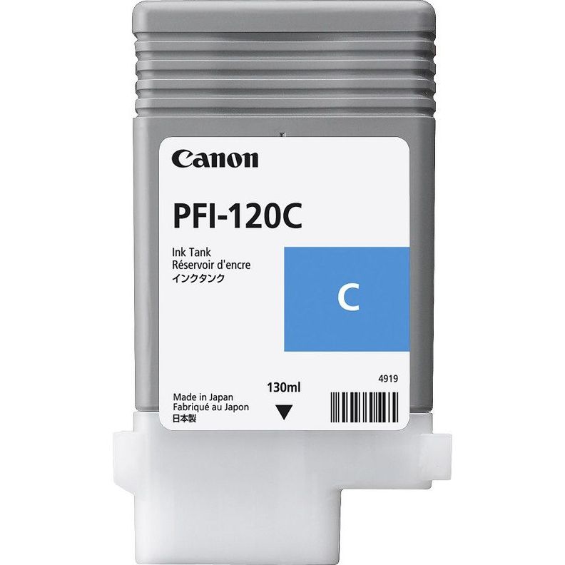 Cartucho de Tinta Canon PFI-120 130ml Cyan 2886C001-1