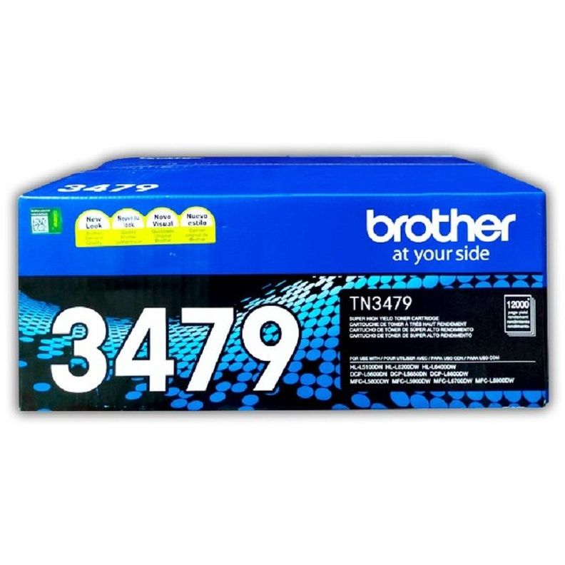 Cartucho de Tóner Brother TN3479 12.000 pág. Negro-0
