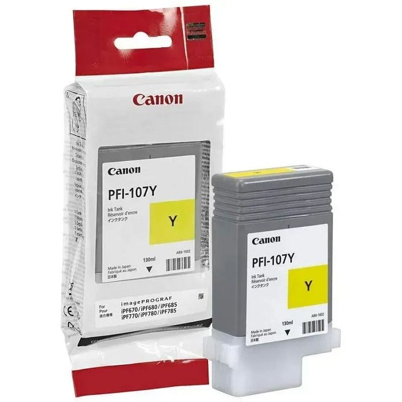 Cartucho de Tinta Canon PFI-107M 130ml Amarillo 6708B001-0
