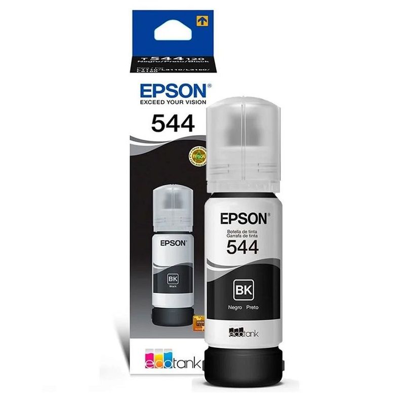 Botella de Tinta Epson T554 70ml pág. 6.700 Negro C13T554120-AL-0