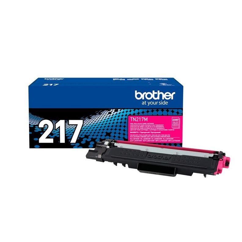 Cartucho de Tóner Brother TN217M XL 2.300 pág. Magenta-1